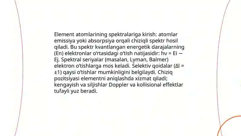 Element atomlarining spektrlari 3