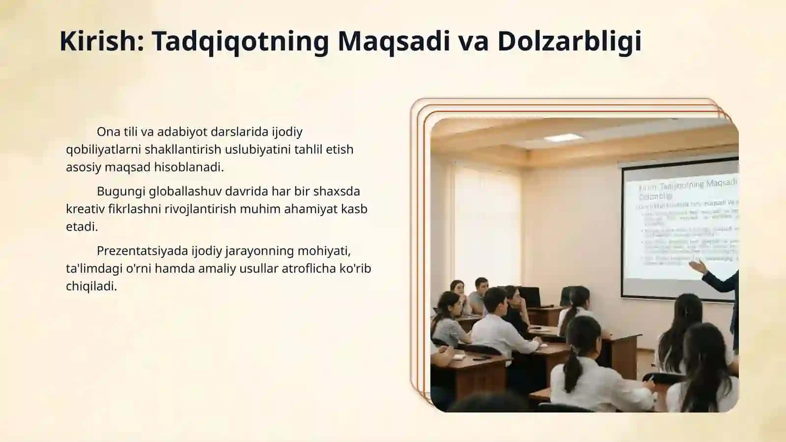 Ona tilidan kreativlik fani maqsadi va vazifalari 3