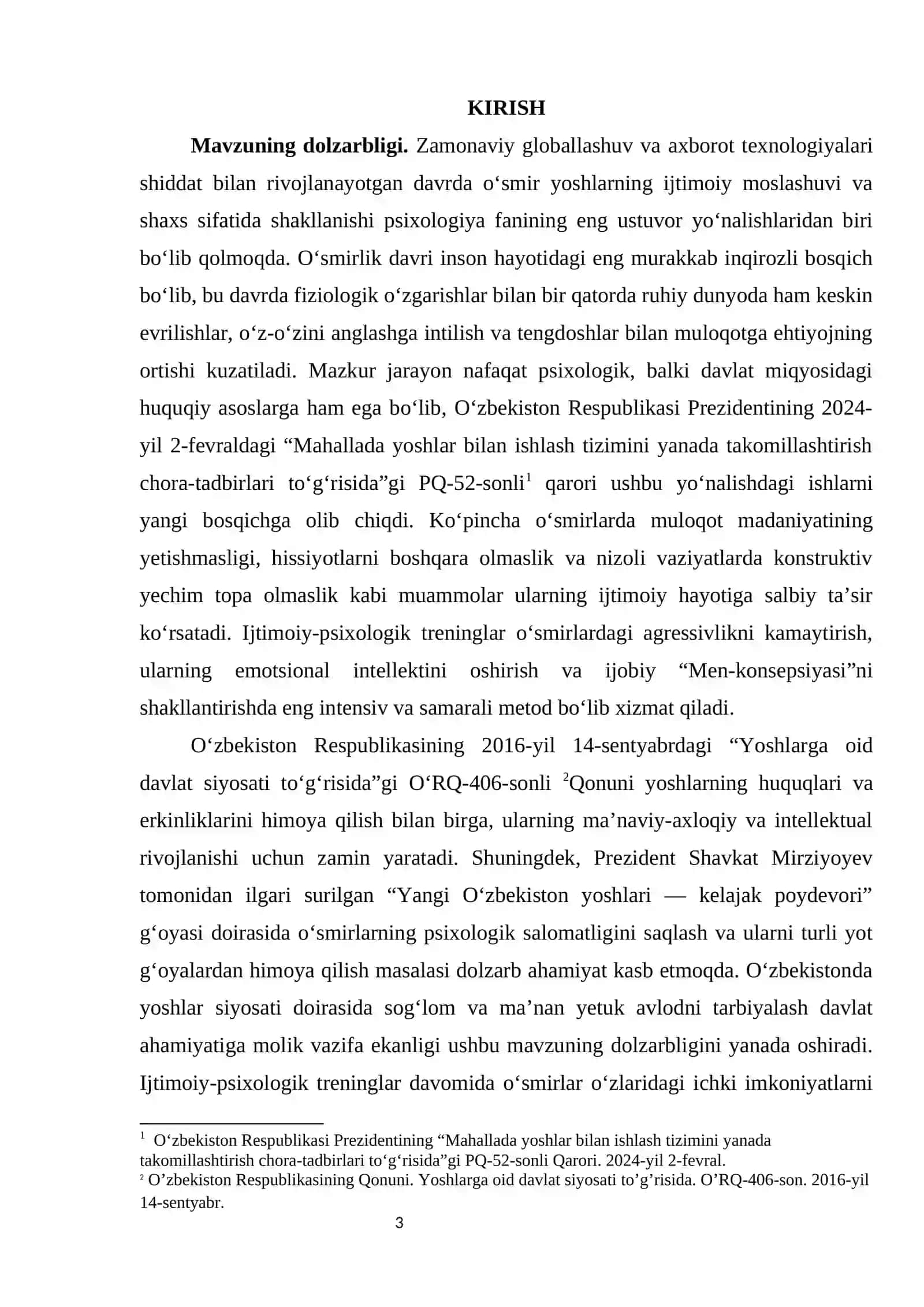 OʻSMIRLAR BILAN OLIB BORILADIGAN TRENINGLAR. 3
