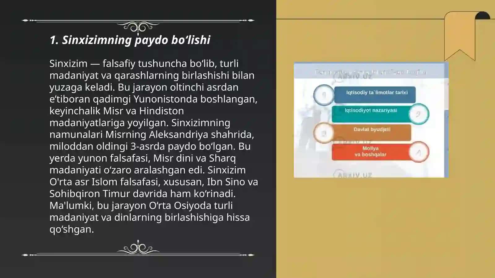 Sinxizim va buddaviylik xristianlik dini taqqoslash 3