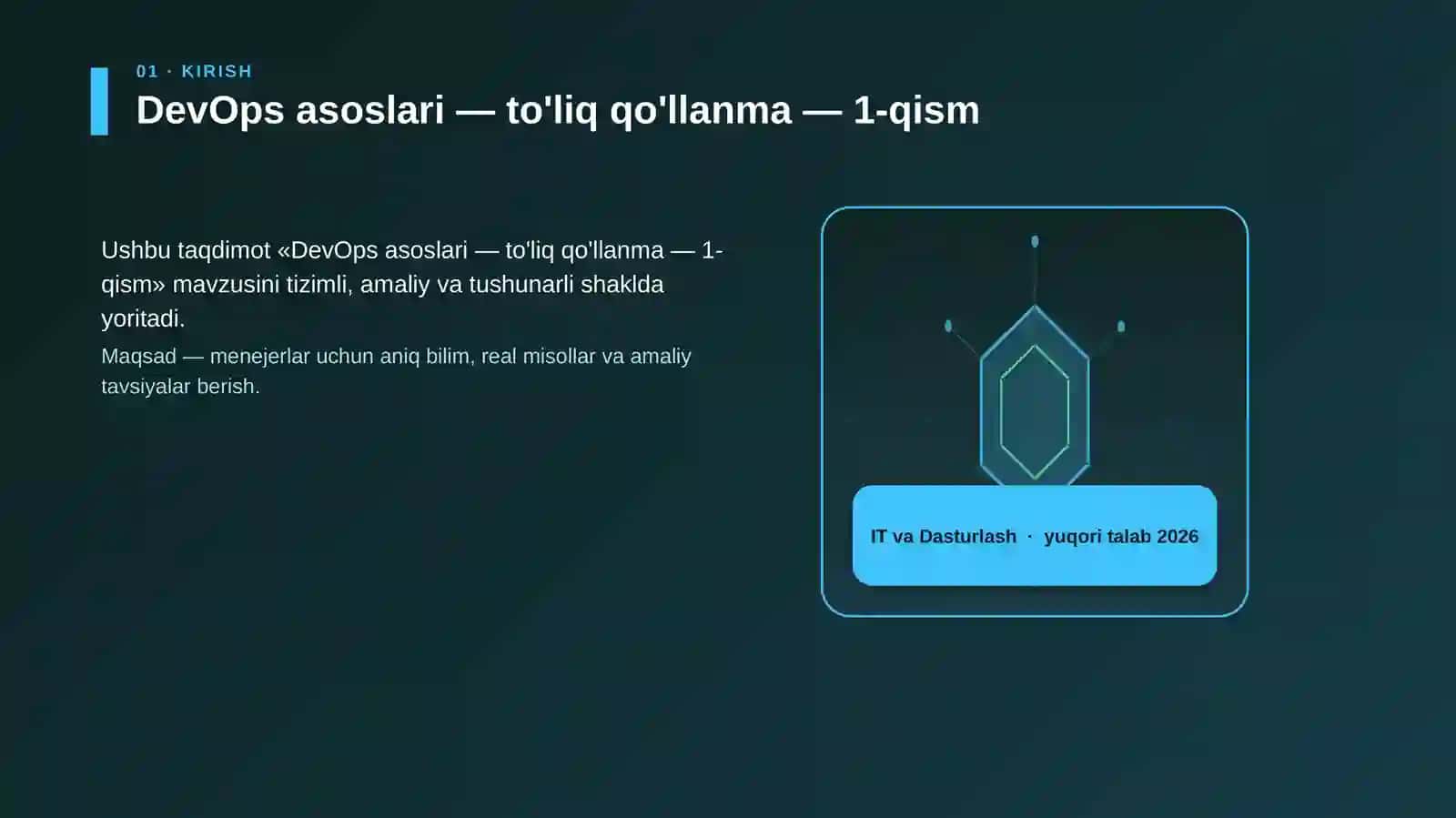 DevOps asoslari — to'liq qo'llanma — 1-qism 3