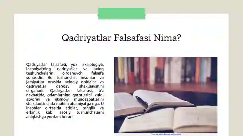 Qadriyatlarfalsafasi(Aksiologiya) 3