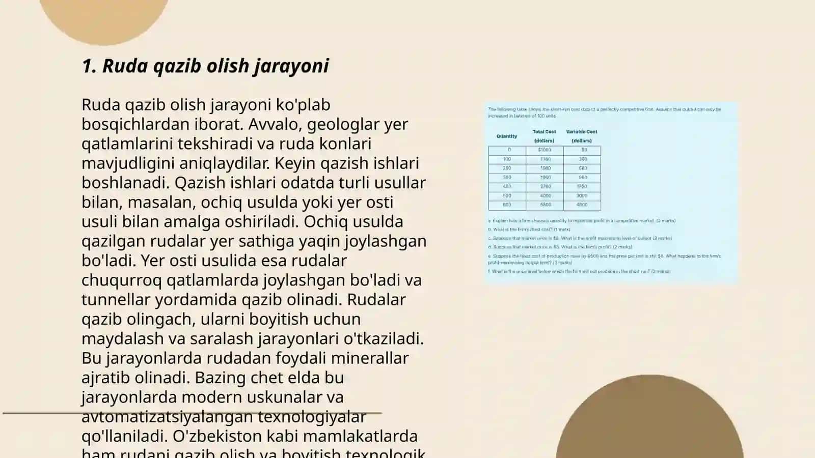 Ruda qazib olish jarayoni 3
