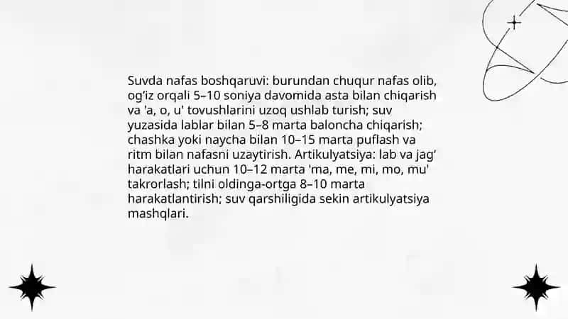 Nutqni rivojlantiruvchi va suvda o'ynaladigan harakatli o'yinlarni o'rgatish 3