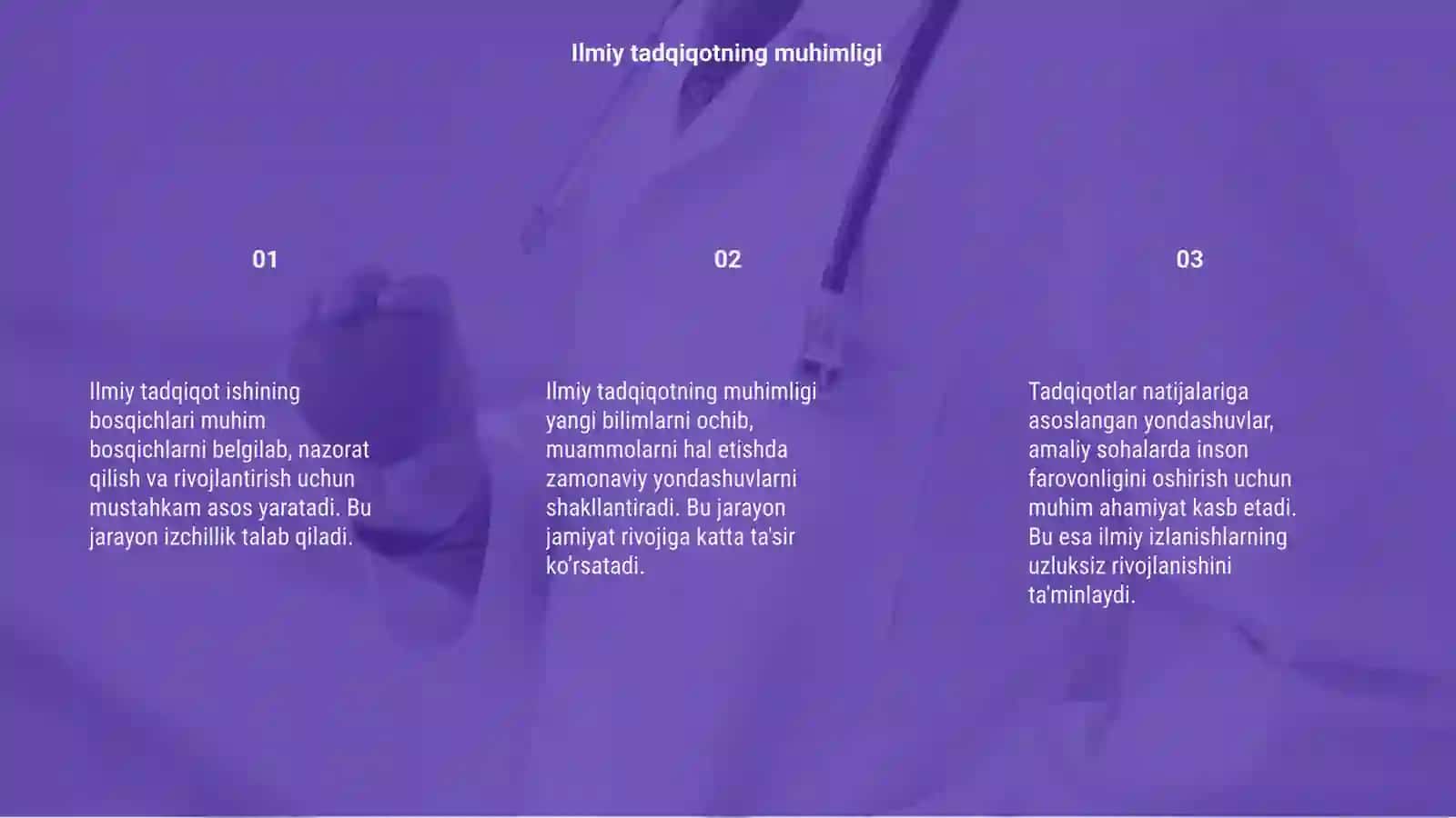 Ilmiy tadqiqot ishining bosqichlari 3