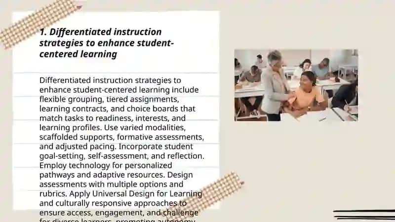Enhancing student centred learning method 3