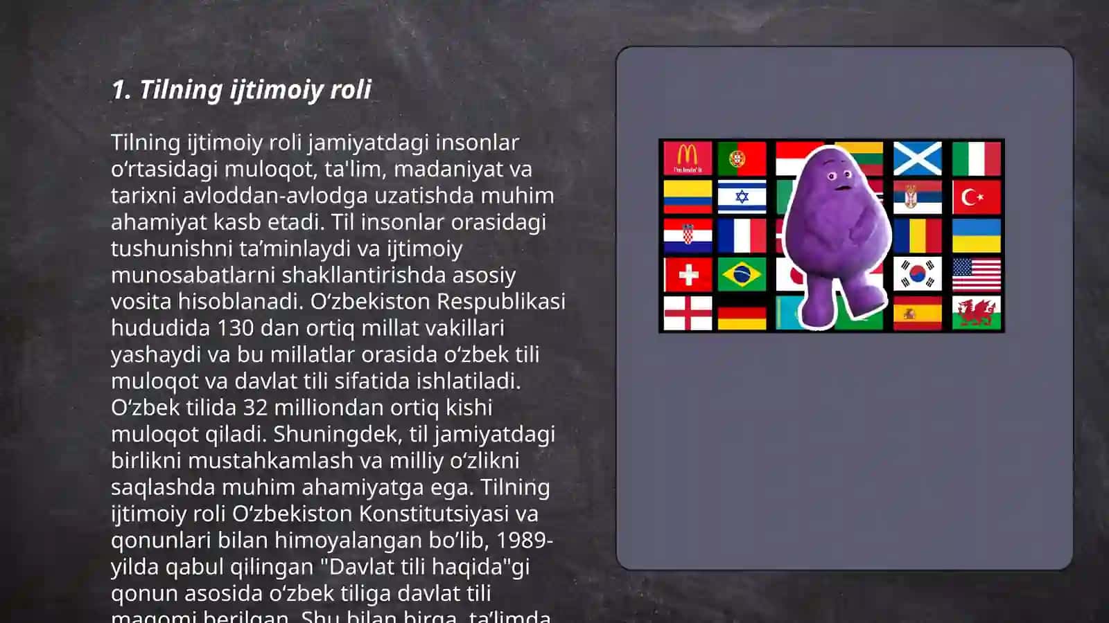 Tilning ijtimoiy roli 3