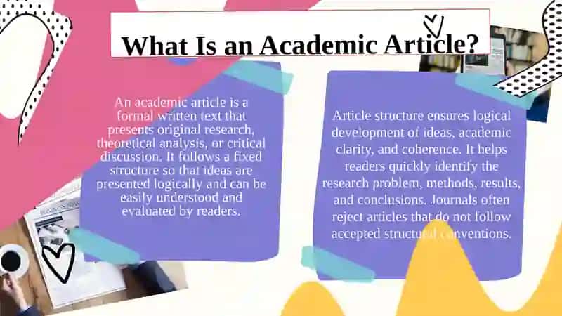 Article Structure 3
