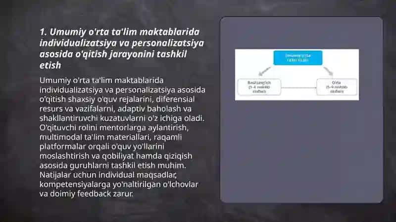 Umumiy o'rta ta'lim maktablarida o'qitish jarayonlarni tashkil etishga doir zamonaviy yondashuvlar 3