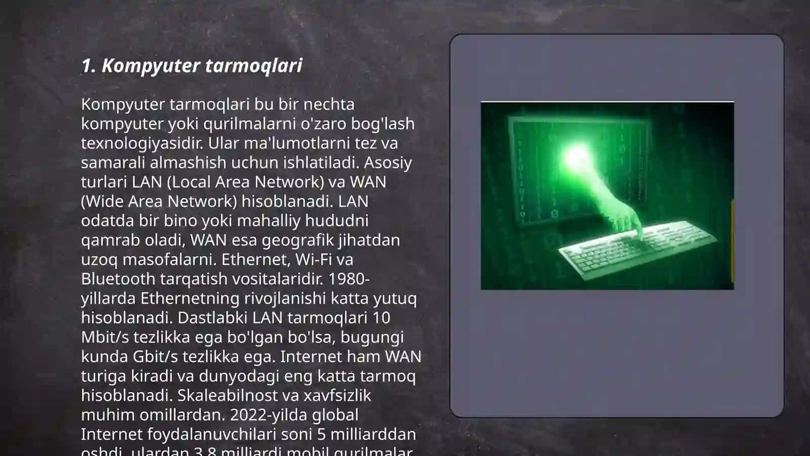 Kompyuter tarmoqlari 3