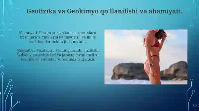 Geofizika asoslari va geokimiyo fanining maqsadi va vazifalari 3