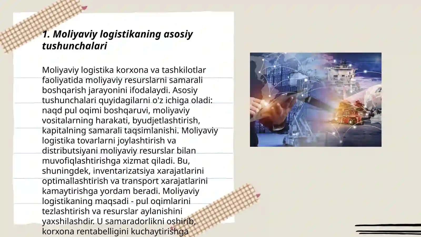 Moliyaviy logistika 3