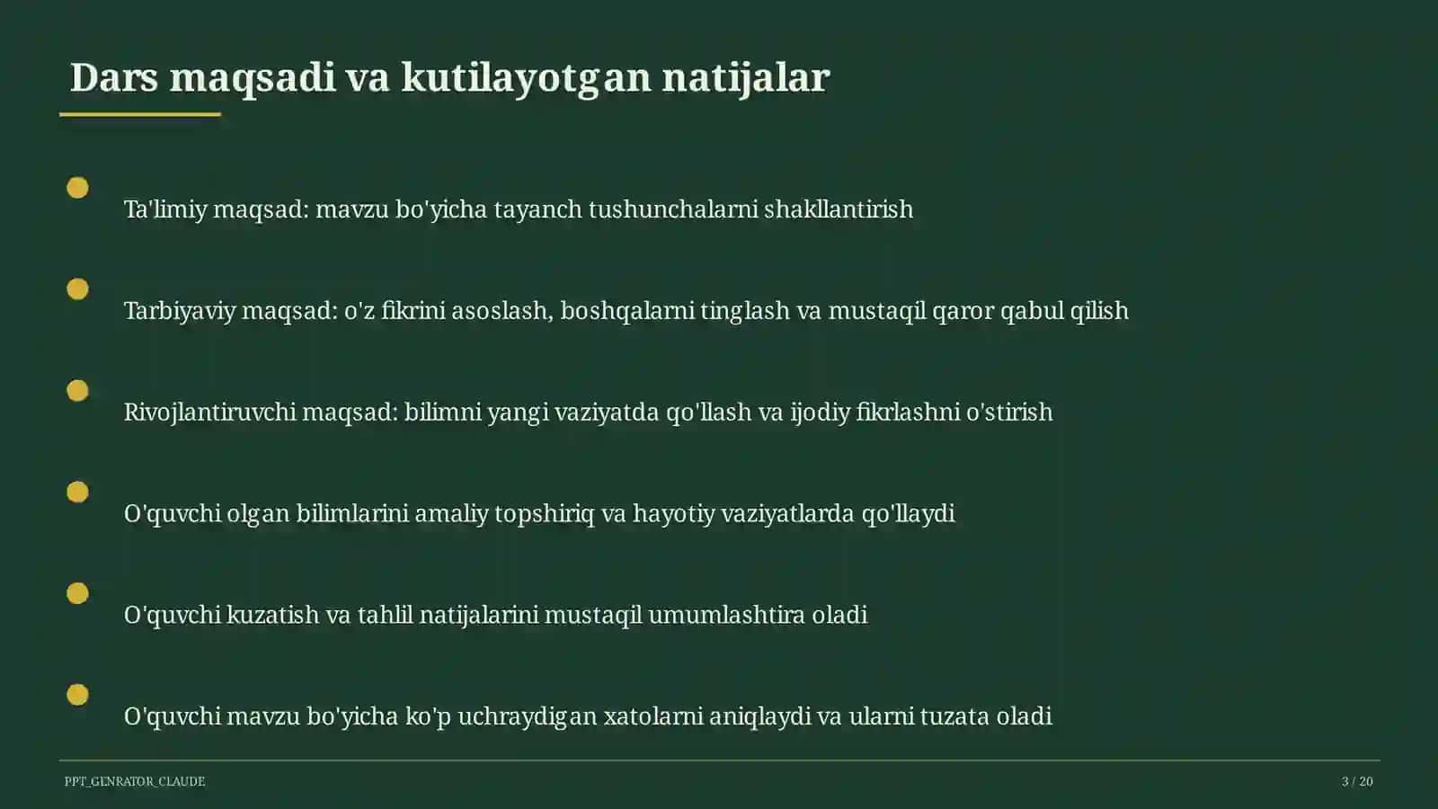 Texnologiya xonasida xavfsizlik qoidalari (5-sinf) 3