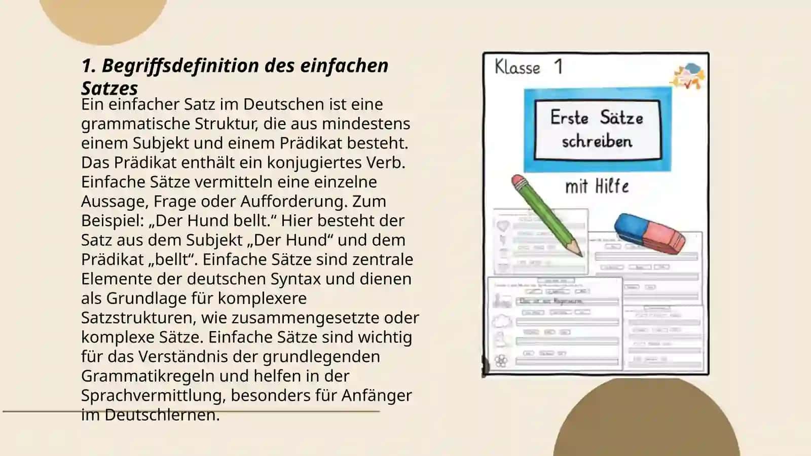 Der Eonfache Satz 3