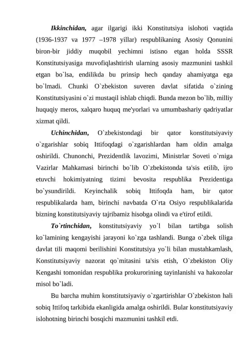 Konstitutsiyaviy Islohot 3
