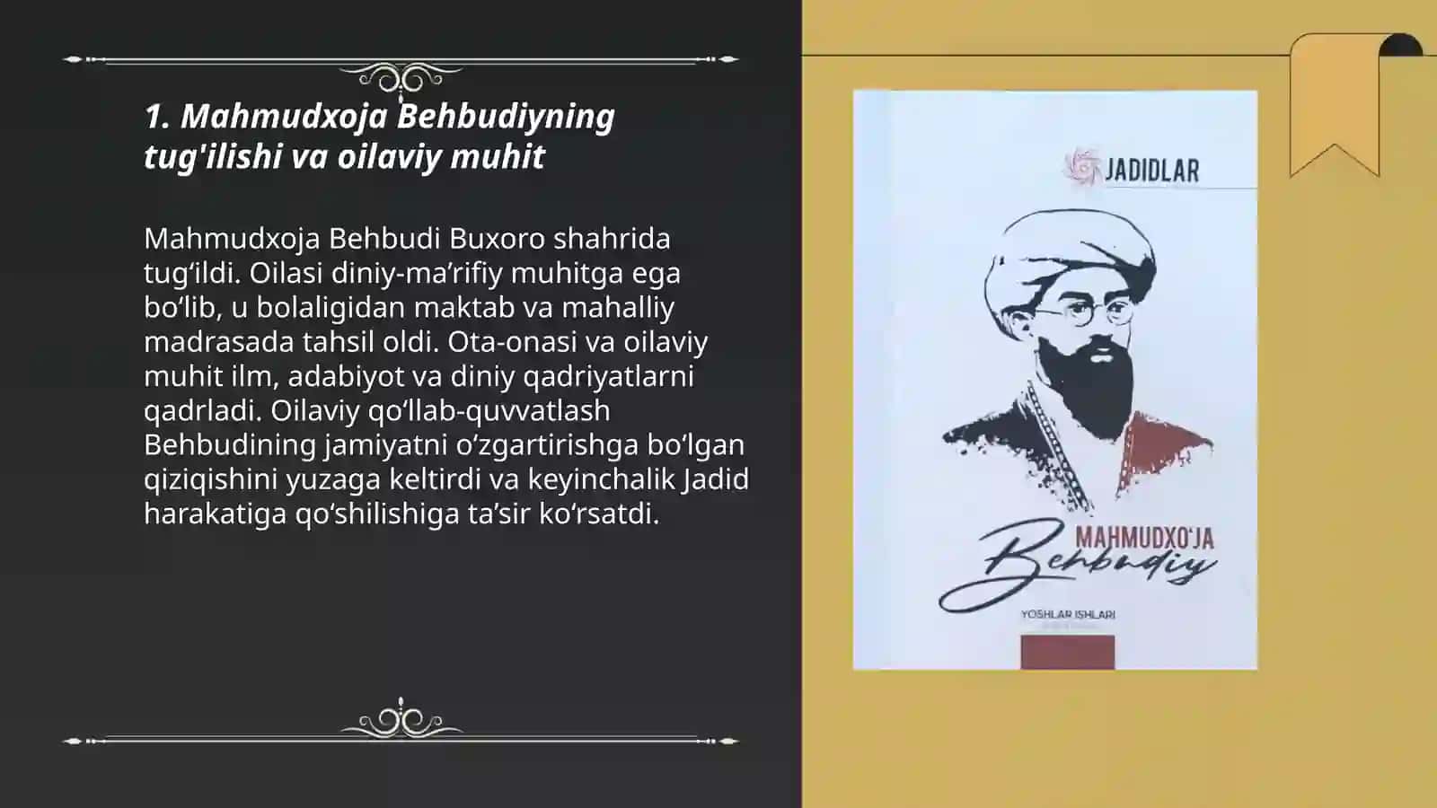 Mahmudxoja Behbudiyning hayoti va ijodi 3