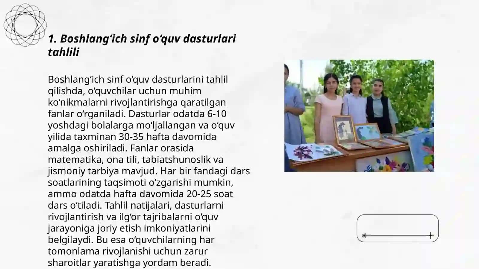 Boshlang‘ich sinfda o‘qish savodxonligi dasturini tahlil qilish 3