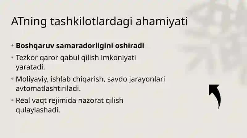 Axborot texnologiyalari(AT) 3
