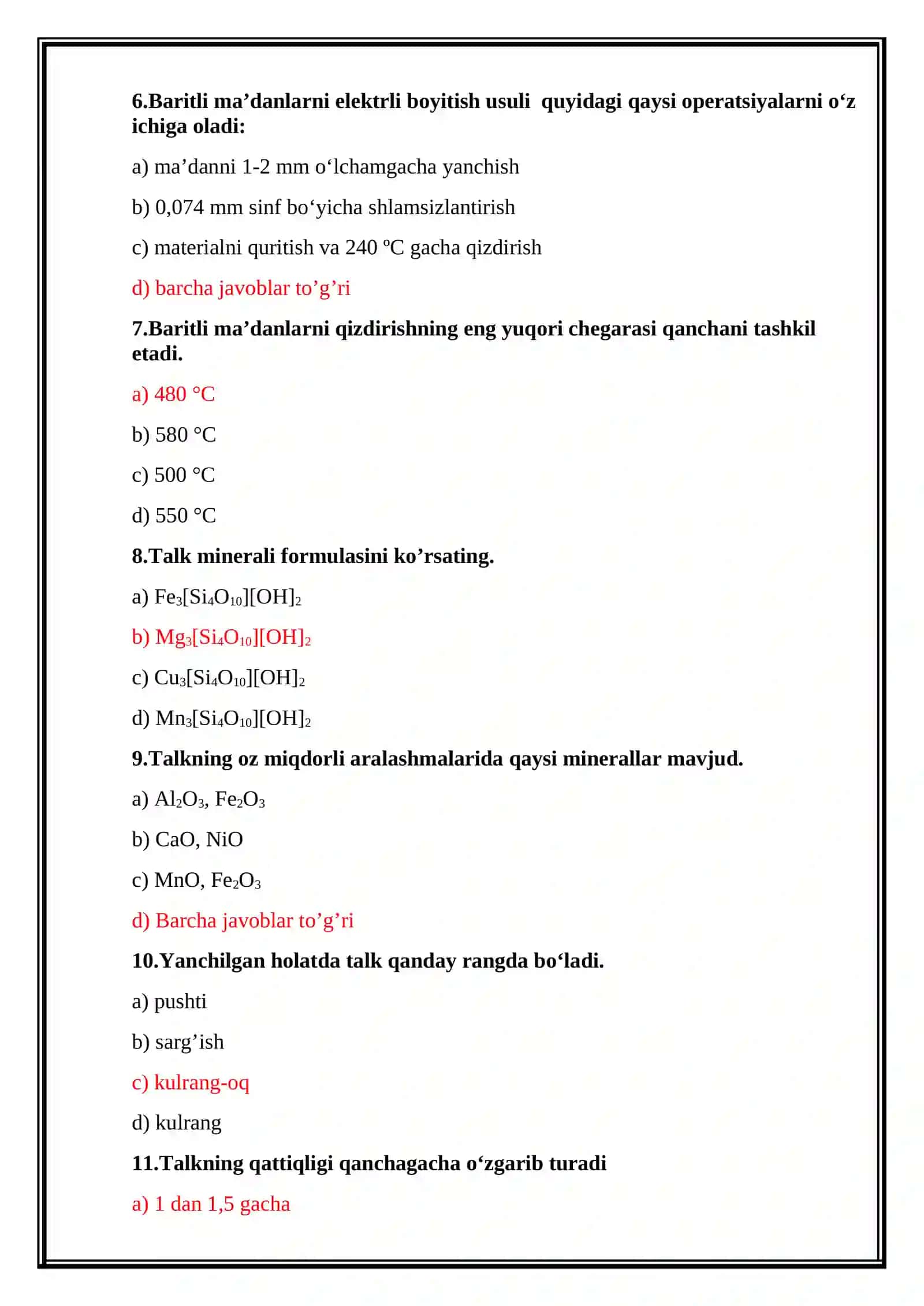 Nometall rudalarni boyitish texnologiyasi 3