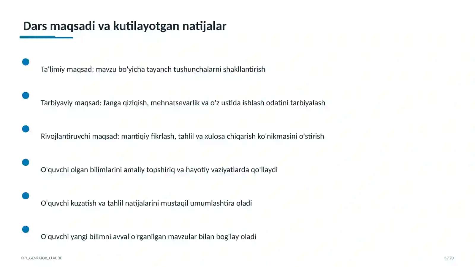 Ingliz tili (1–11) — o'quvchilar uchun 3