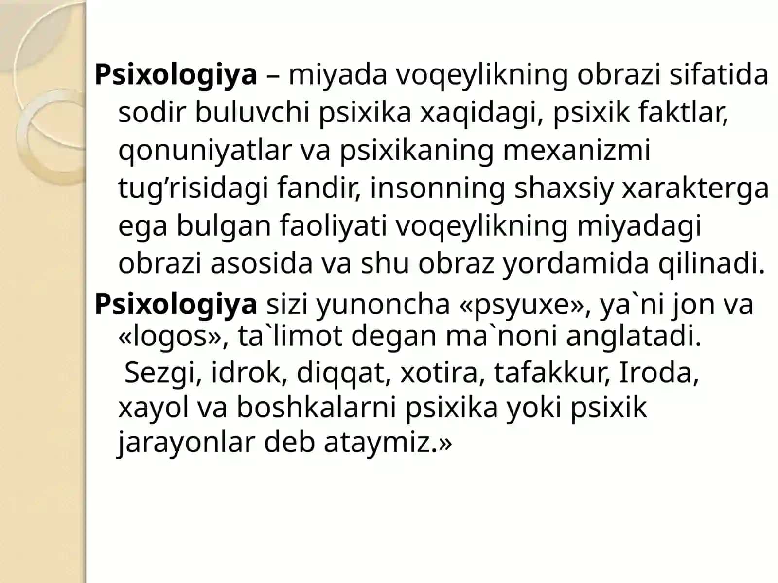 Psixologiyaning predmeti 3
