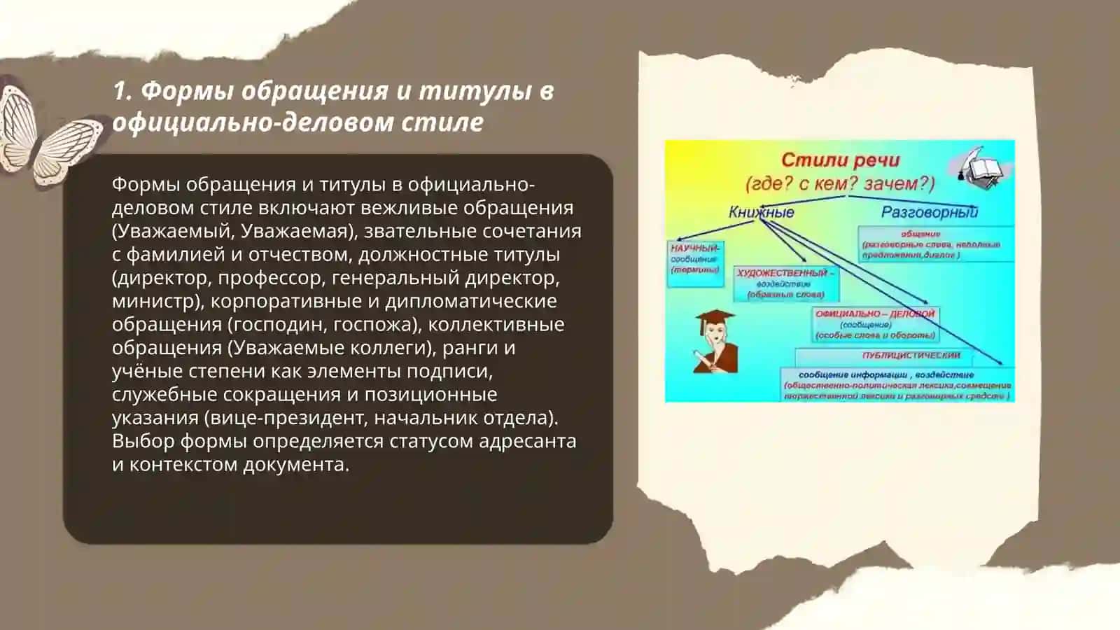 Речевой этикет в текстах книжных стилей речи 3