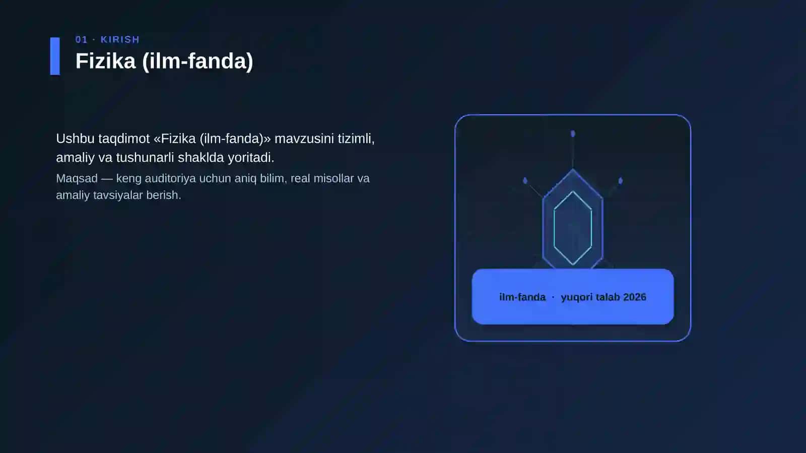 Fizika (ilm-fanda) 3