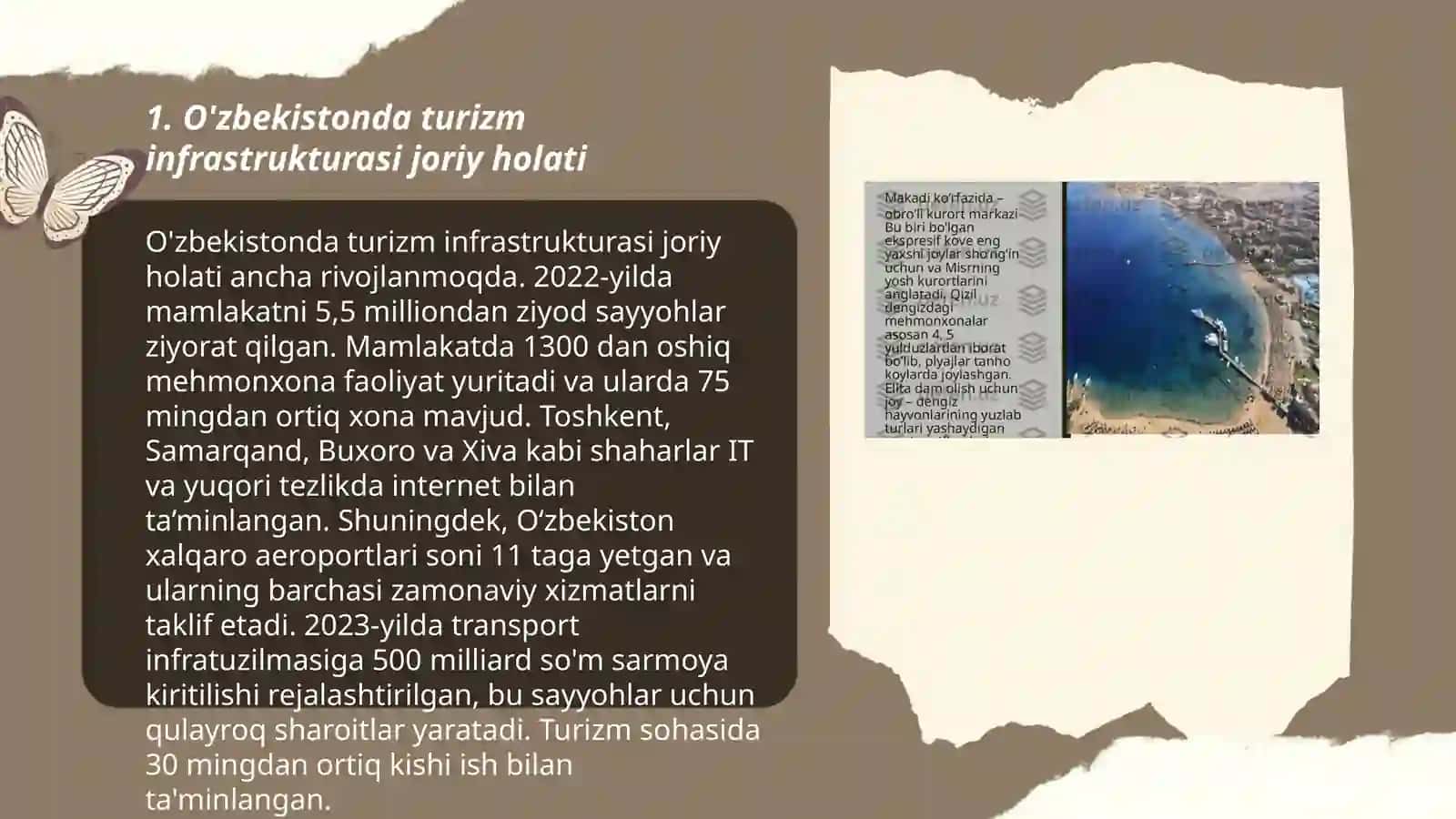 O'zbekistonda turizm rivojlantirish va uning istiqbollari 3