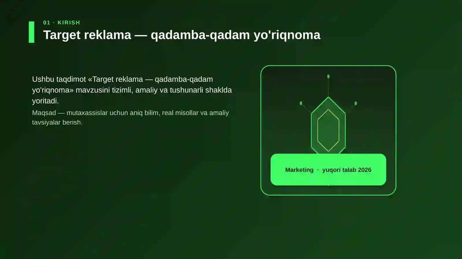 Target reklama — qadamba-qadam yo'riqnoma 3