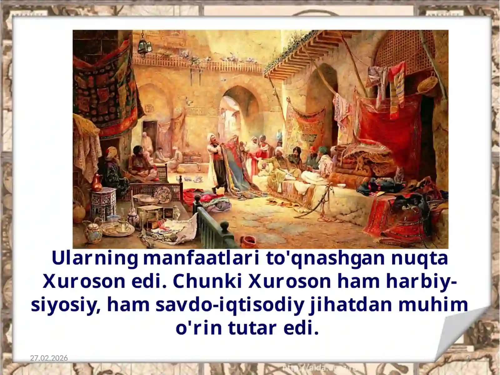 Xuroson Raqobat Maydoni 3