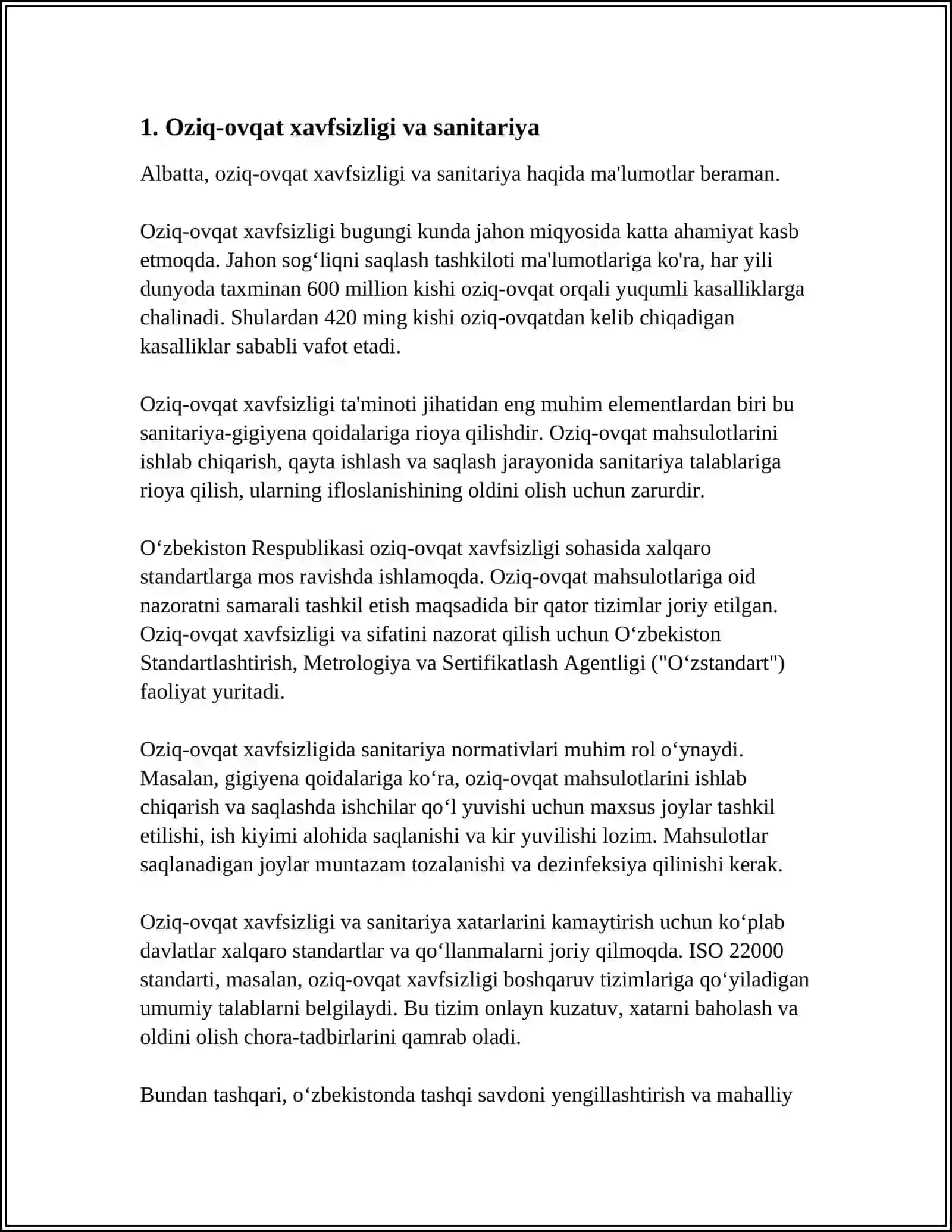 MUSTAQIL RETSEPT YOZISH VA RETSEPT ATAMA LUG'ATI 3