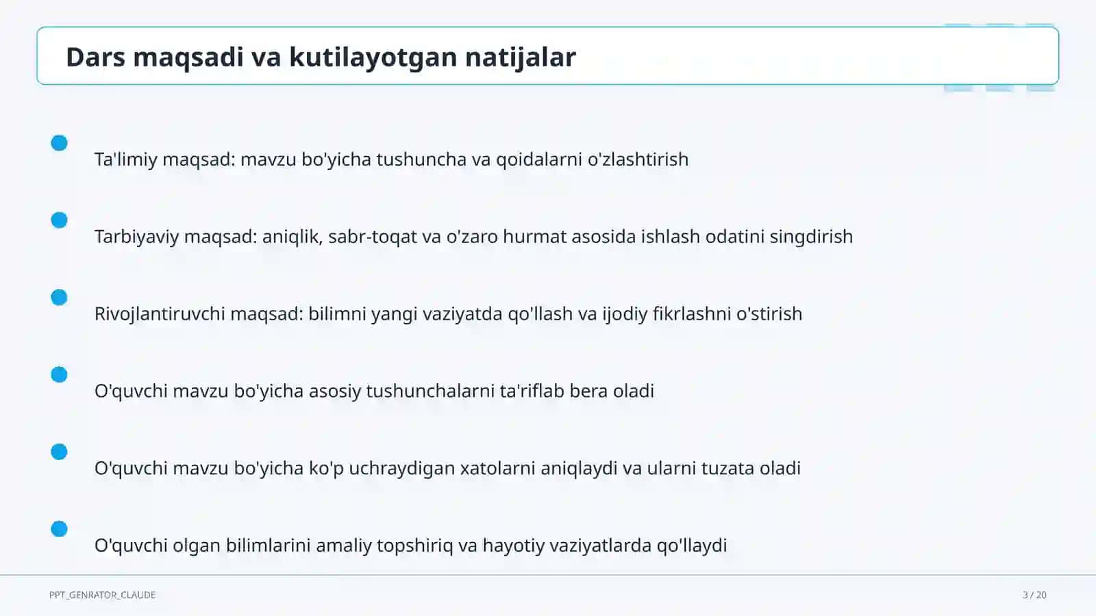 Me'morchilik yodgorliklari: Registon va Ichan-qal'a (6-sinf) 3