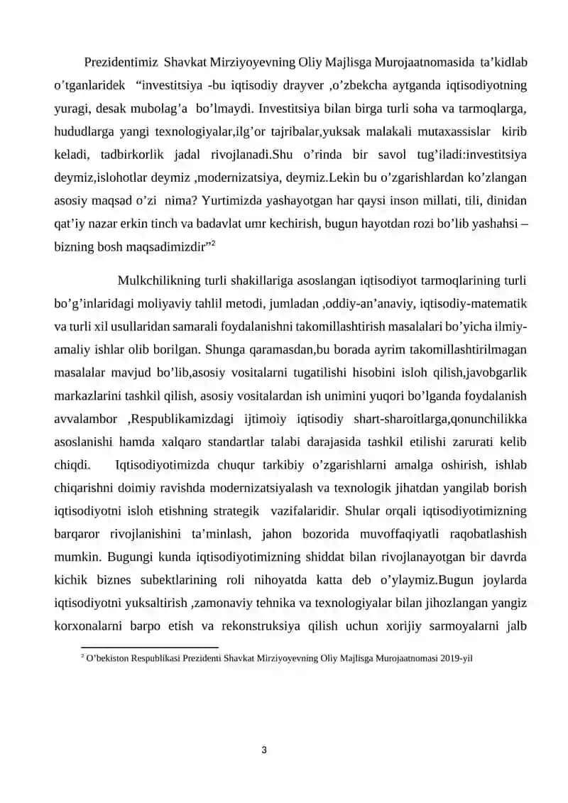 Moliyaviy tahlil turlari, shakllari va ularni boshqarishdagi roli 3