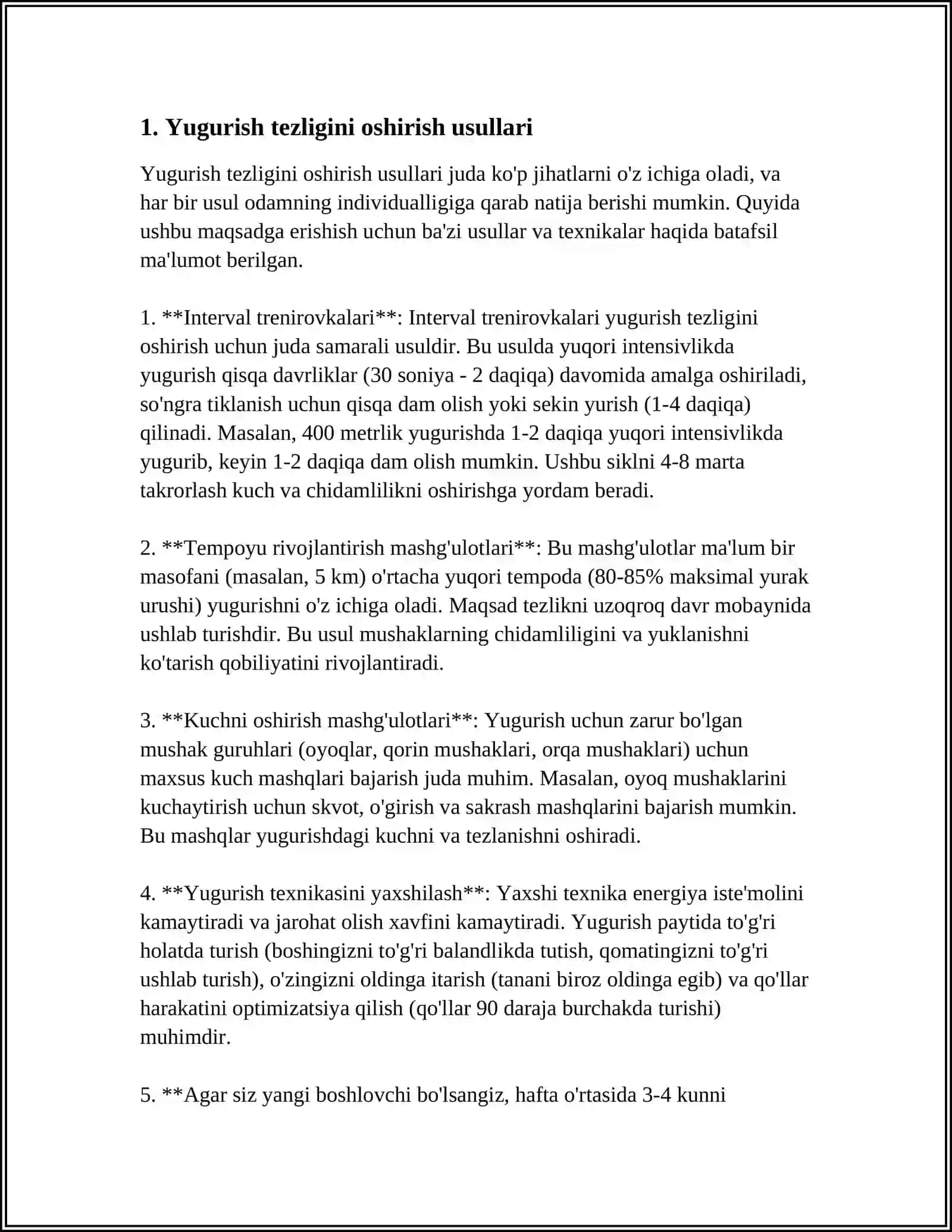 YUGURIB KELIB UZUNLIKKA SAKRASH TEXNIKASI 3