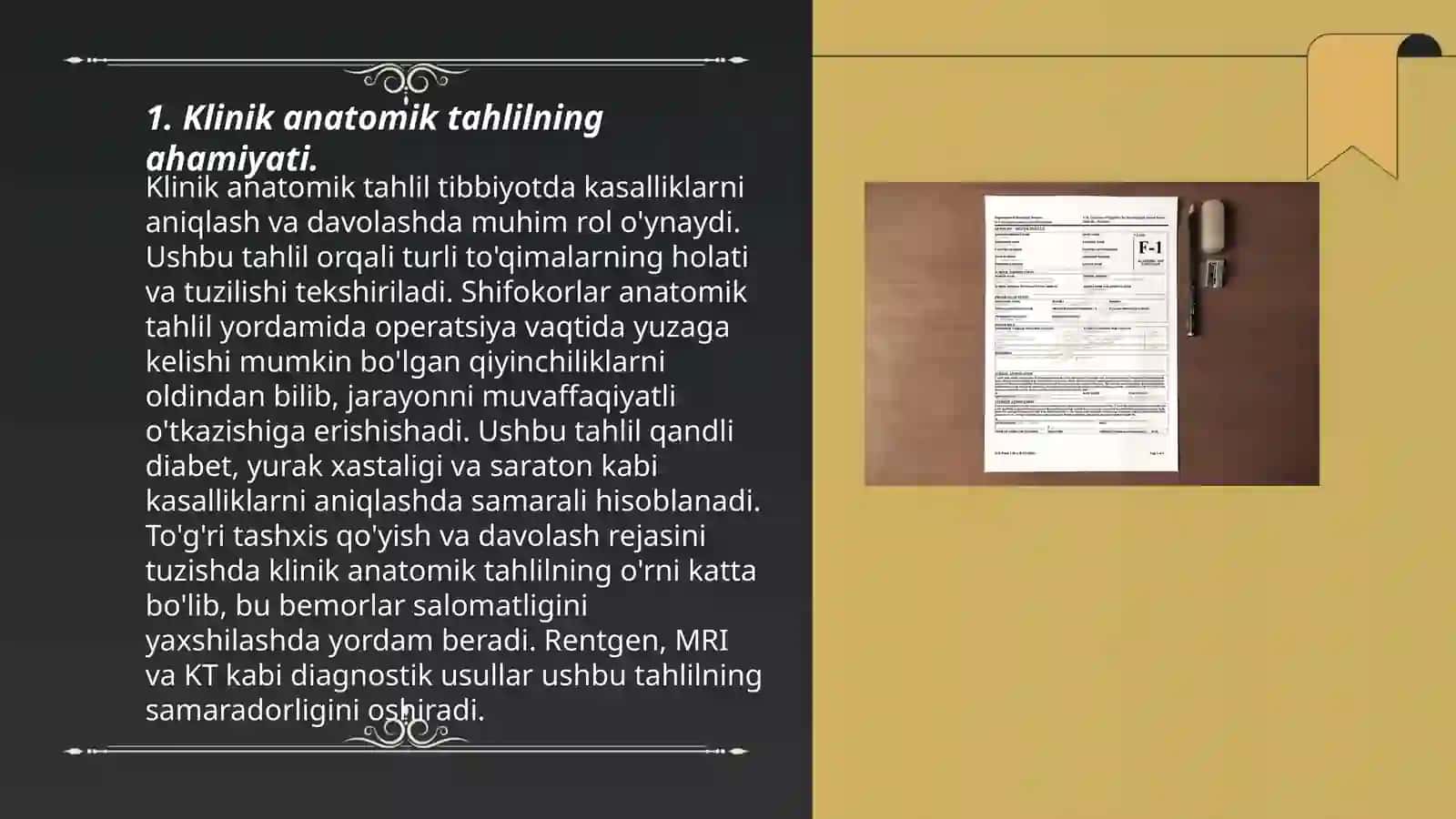 Klinik anatomik tahlil òtkazish.Vrachlar xatolari.Yatrogen patologiyalari.Reanimatsion patologiya.Shok sabablari, patogenezi,morfogenezi.Shokning har xil turlarida ichki organlardagi xos morfologik òzgarishlar.Diagnozdagi òrni 3