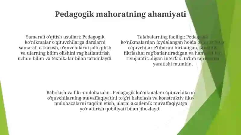 Pedagogik Mahorat 3