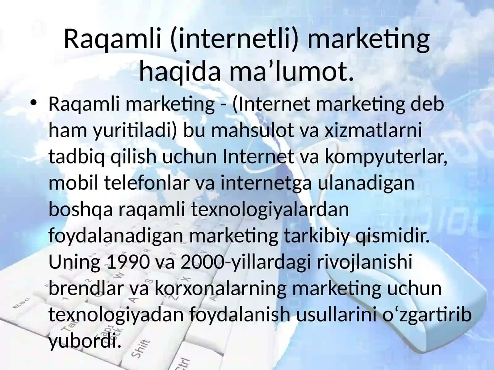 Raqamli(internetli) marketing haqida ma’lumot 3