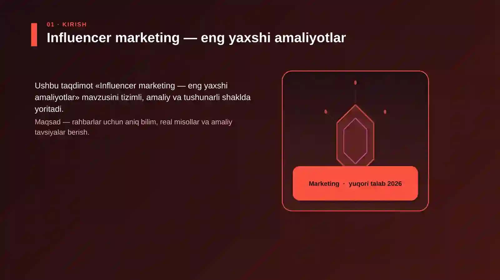 Influencer marketing — eng yaxshi amaliyotlar 3