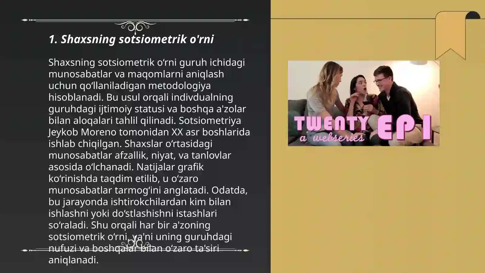 Qiyofa psixodiagnostikasida shaxsni sotsial ijtimoiy dipozitsiyaga tayanib o'rganish 3