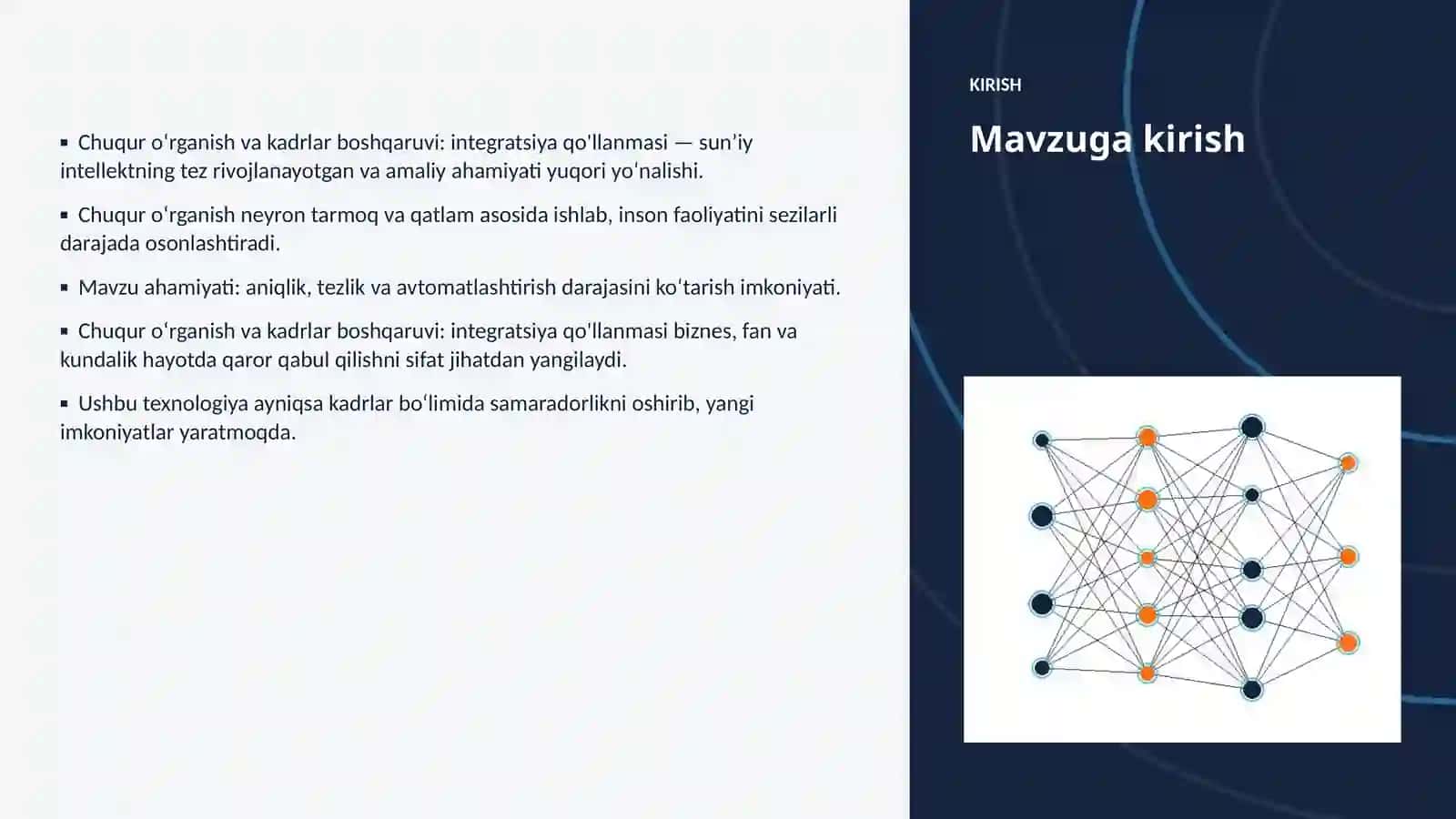 Chuqur oʻrganish va kadrlar boshqaruvi: integratsiya qo'llanmasi 3