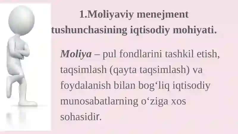 MOLIYAVIY MENEJMENTNING KONTSEPTUAL ASOSLARI 3