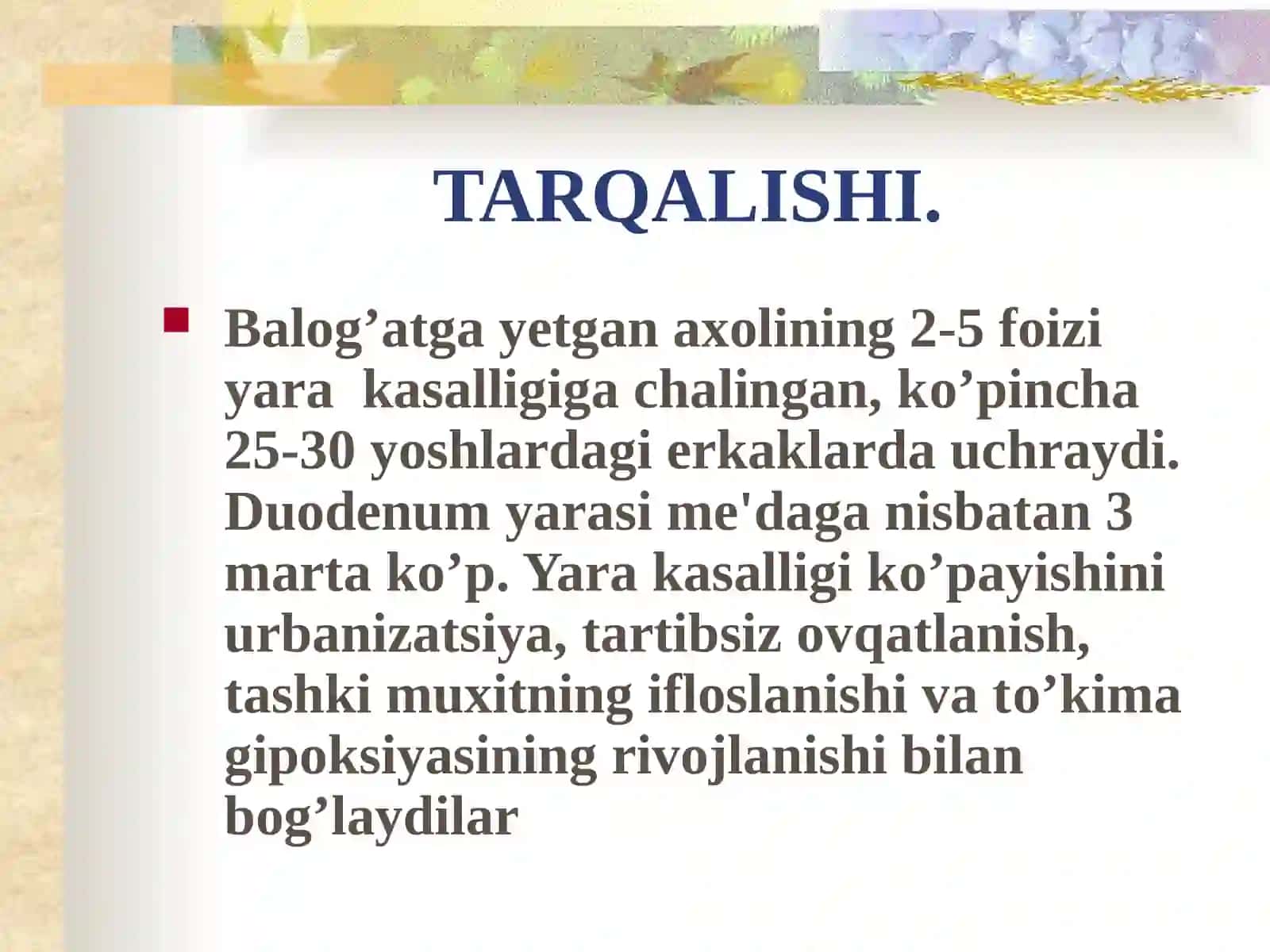 Gastrit kasalligi 3
