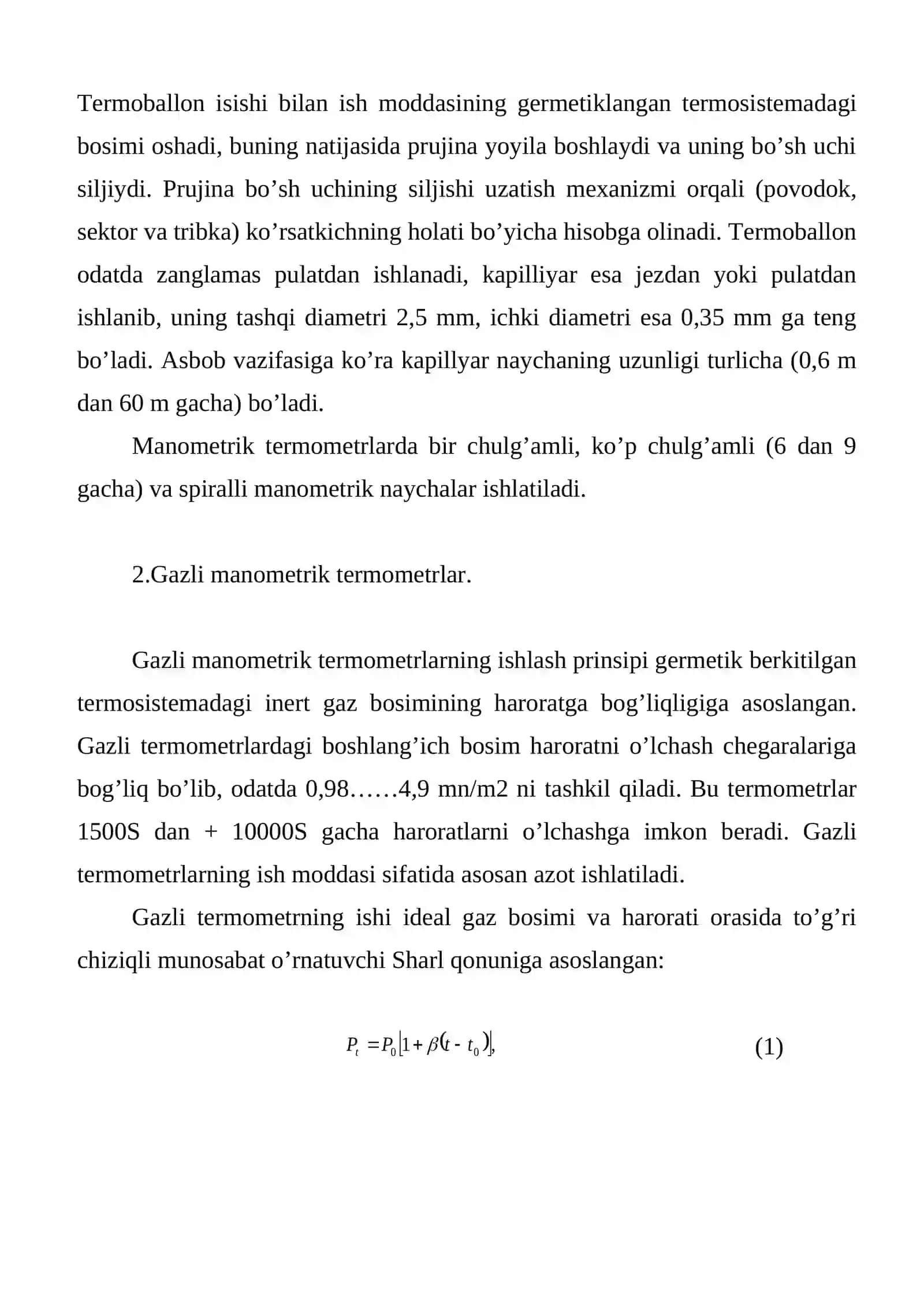 Manometrik termomеtrlar 3