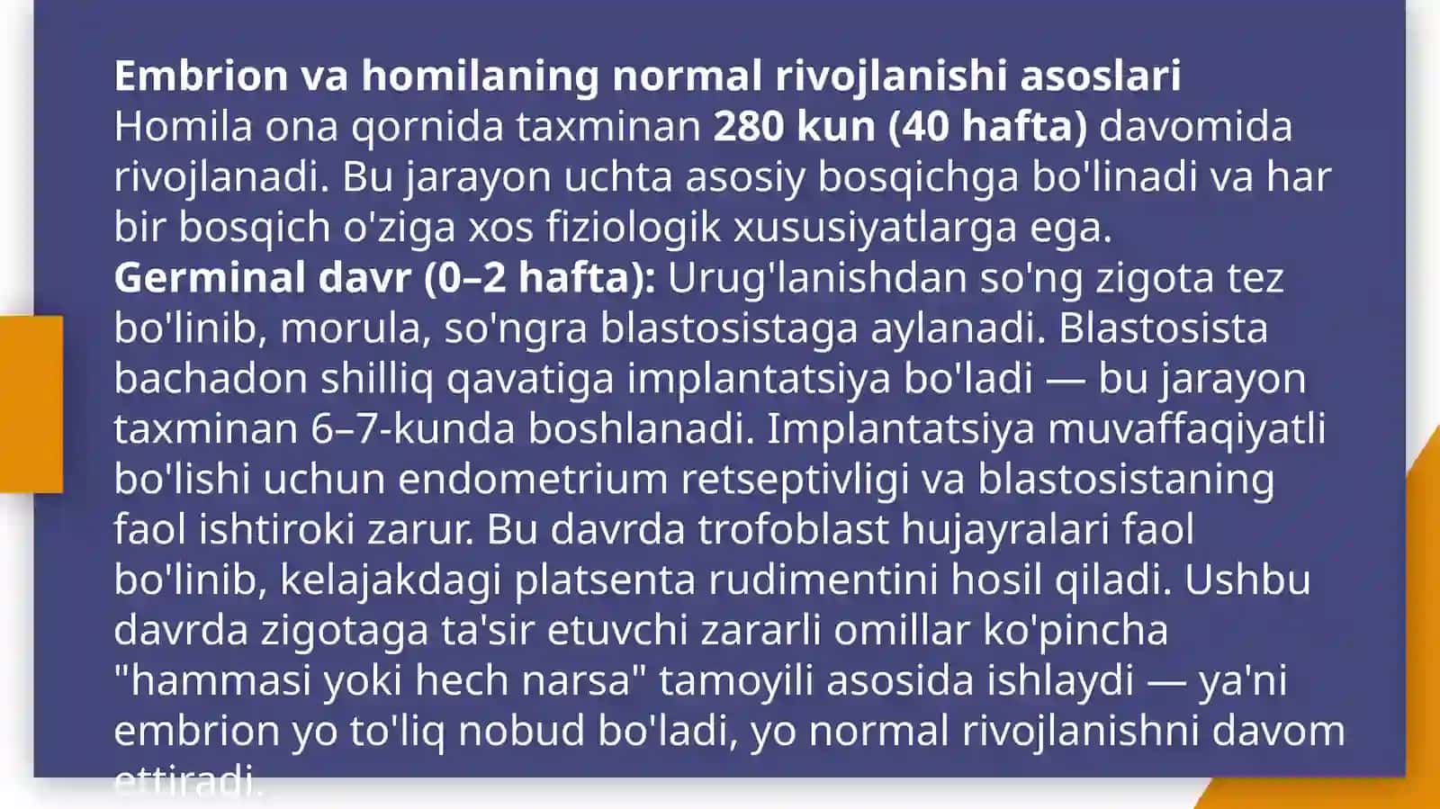ONA QORNIDA RIVOJLANISH PATOLOGIYASI PREZENTATSIYA 3
