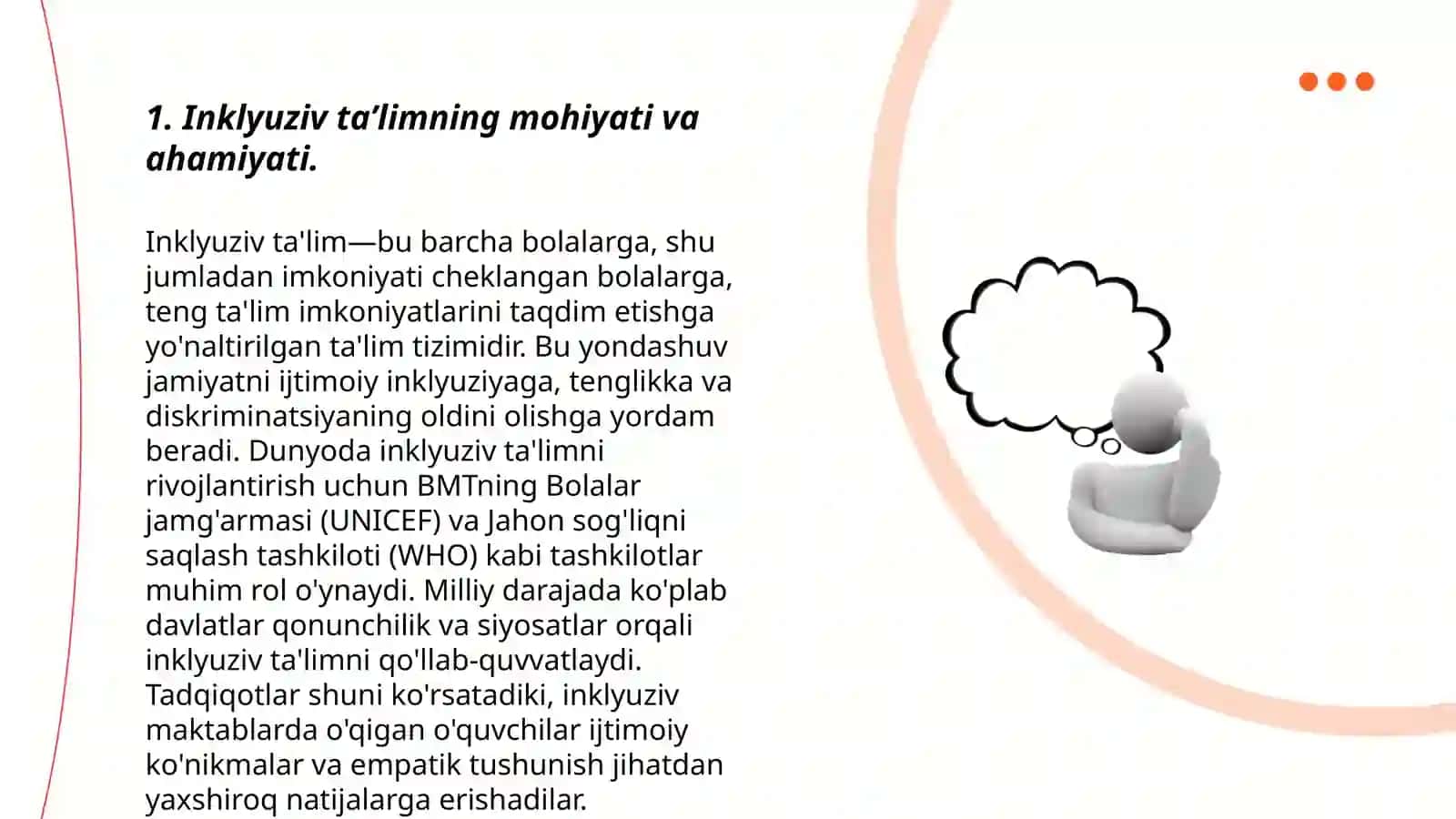 Inklyuziv ta’limning mohiyati va ahamiyati 3