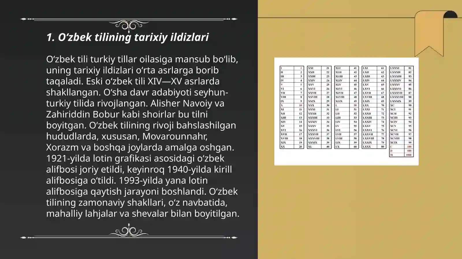 Oʻzbek tilining tarixiy ildizlari 3