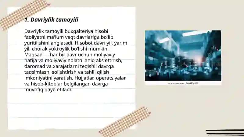 Davriylik tamoyili 3