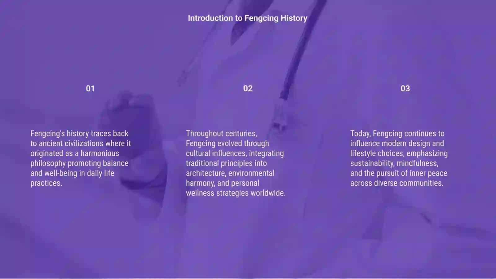 History of Fengcing 3