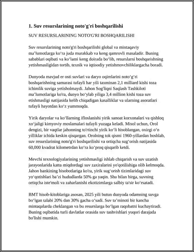 OROL YER OSTI GIDRA GRAFIYASI IFLOSLANISHING SABABLARI 3