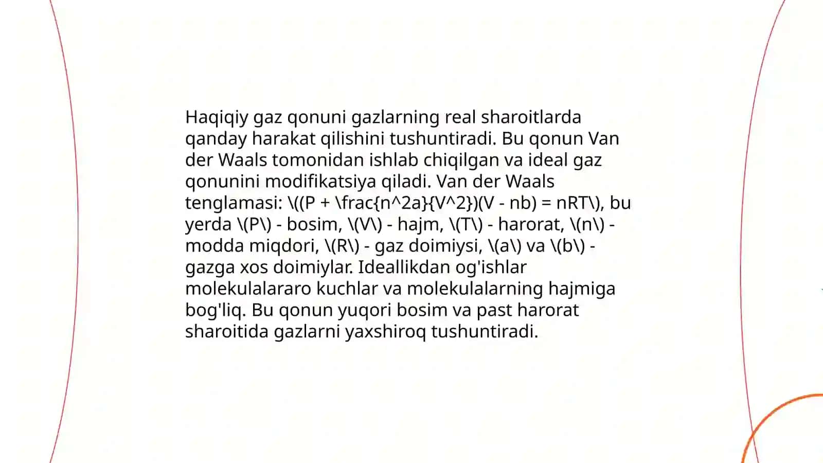 Real gaz qonuni 3